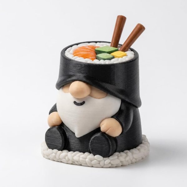 Gnome rouleau de sushi décoratif