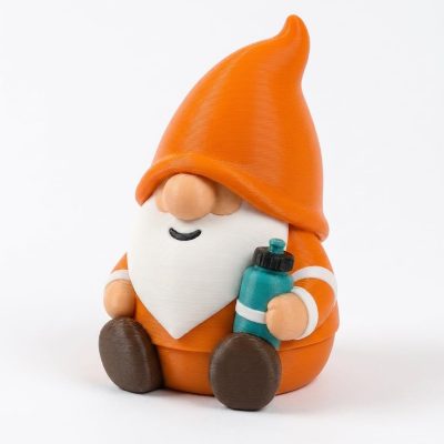 Sports Drink Athlete Gnome Buddy Collectible Figurine - Unique Desk Decor for Adults – 3D Printed in Canada