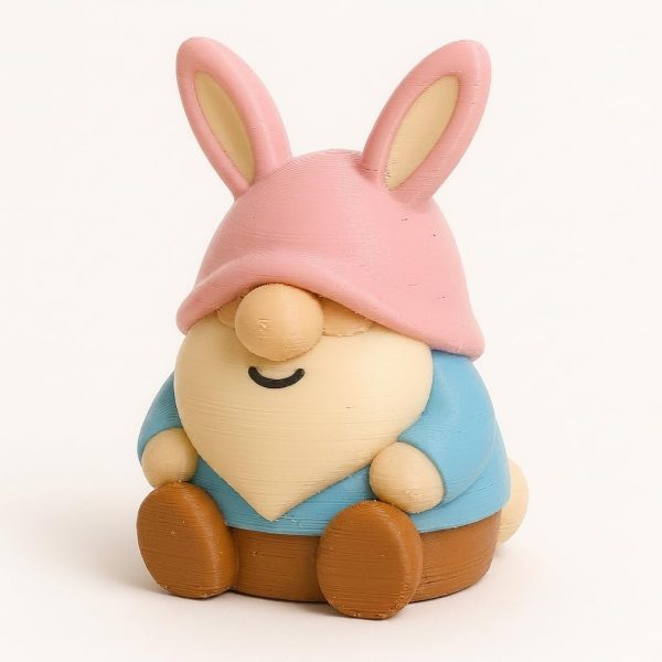 Figurine de gnome lapin de Pâques