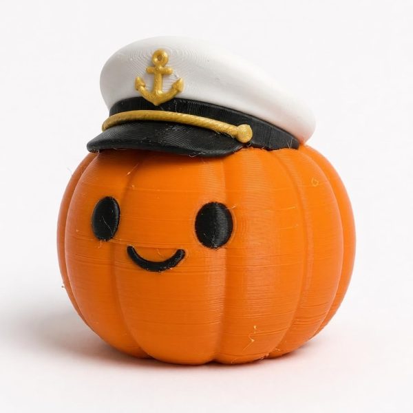 Captain’s Hat Pumpkin Figurine