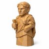 Jules César sculpté façon bois