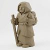 Figurine nouveau chemin sculptée dans le bois
