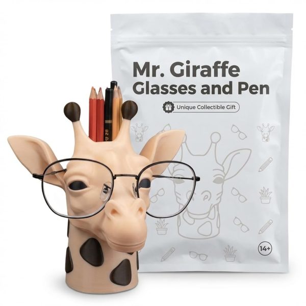 Giraffe Glasses And Pen Holder