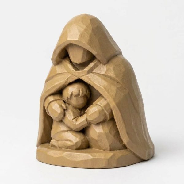 Abri façon bois sculpté