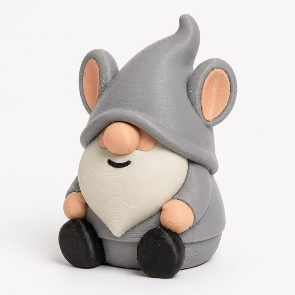 Chinchilla Gnome Figurine