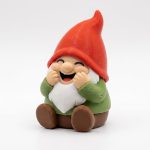 Giggling Gnome Collectible Figurine - Unique Desk Decor for Adults – 3D Printed in Canada