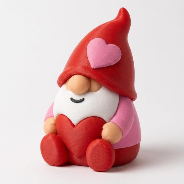 Figurine de gnome amour de la Saint-Valentin