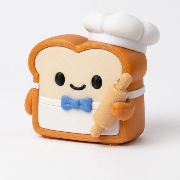 Baker Toast Figurine