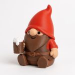 Bartender Gnome Collectible Figurine - Unique Desk Decor for Adults – 3D Printed in Canada