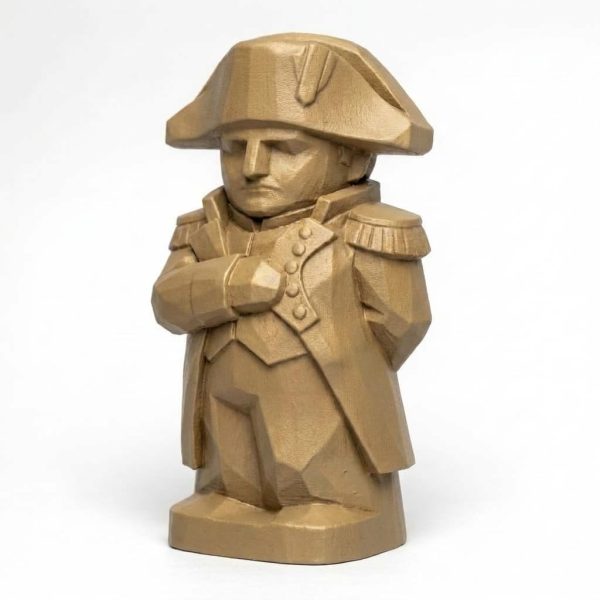 Napoleon Figurine Wood Carved — possible Mystery Box item