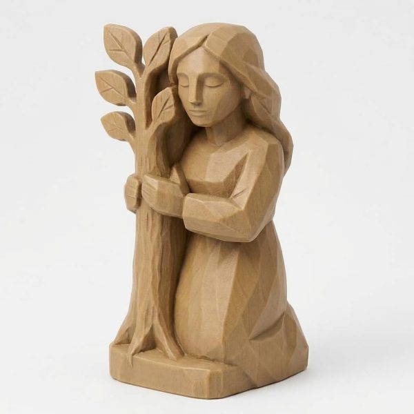 Figurine Étreinte de la nature