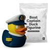 Ensemble de figurines de collection canard capitaine de bateau