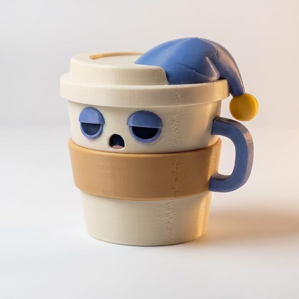 Figurine de collection café « pas dormi »