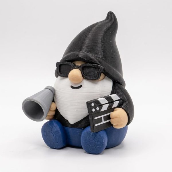 Movie Director Gnome Figurine