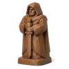 Figurine monumentale de collection façon bois