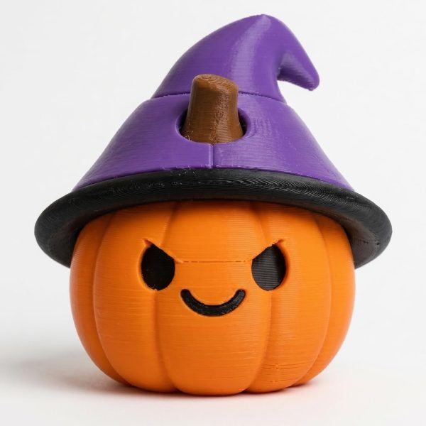 Evil Witch Pumpkin Figurine