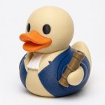 Enlightenment Scientist Duck Collectible Figurine - Unique Desk Decor for Adults – 3D Printed in Canada