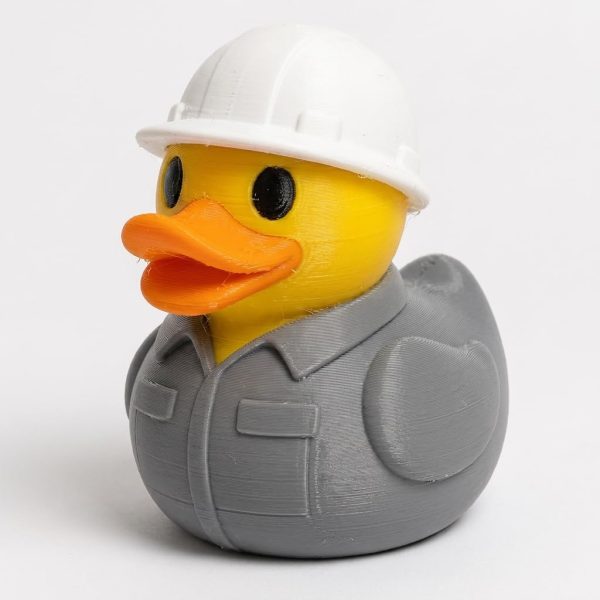 Lineman Duck Figurine