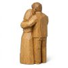 Figurine Amour durable sculptée façon bois