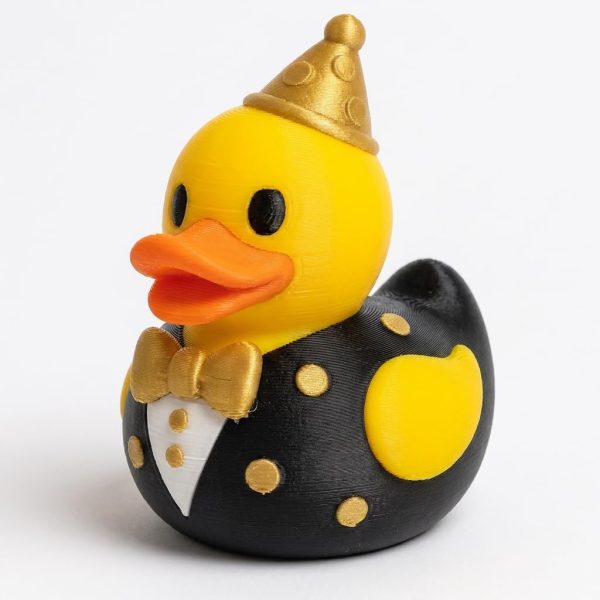 Figurine de canard du jour de l&rsquo;An