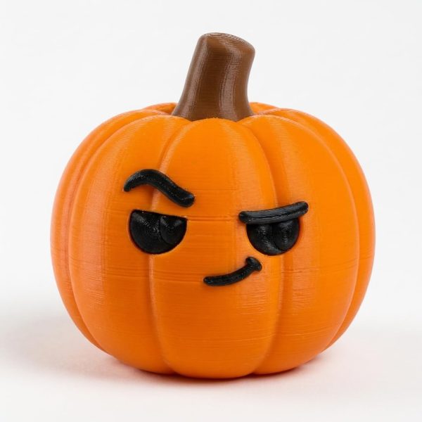 Figurine de citrouille suspecte