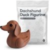 Lot de figurines canard, pingouin et gnome