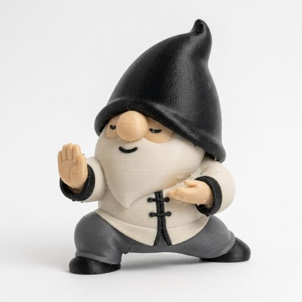 Figurine de gnome tai-chi