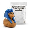 Lot de figurines Canard sphinx, pharaon et Poséidon