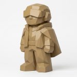 Wood Carved Future Leader Collectible Figurine - Unique Desk Decor for Adults 3D Printed in Canada - 3D Printed in Canada (Classic Birch)