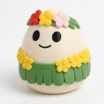 Hawaii Dancer Eggling Collectible Figurine - Unique Desk Decor for Adults – 3D Printed in Canada
