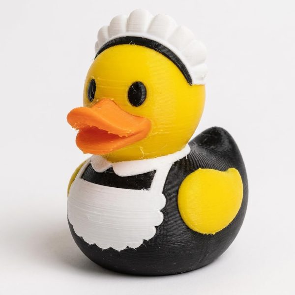 Victorian Maid Duck Figurine