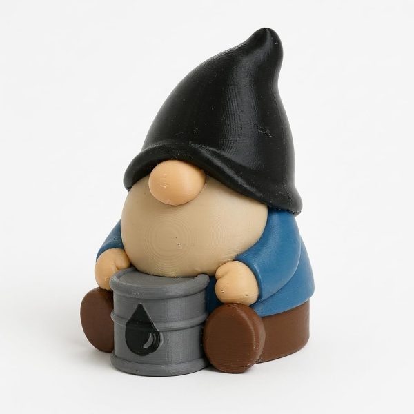 Gnome baril de pétrole