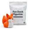 Lot de figurines Canard, renard et barbe à papa