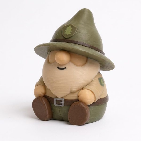 Park Ranger Gnome Figurine
