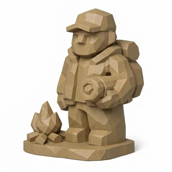Figurine Arrivée au campement