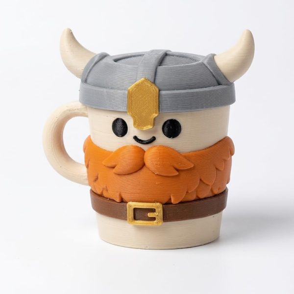 Viking Coffee Cup Figurine