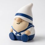 Sailor Gnome Buddy Collectible Figurine - Unique Desk Decor for Adults – 3D Printed in Canada