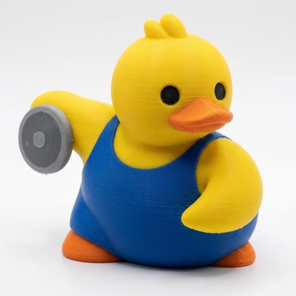 Discus Thrower Duck Figurine