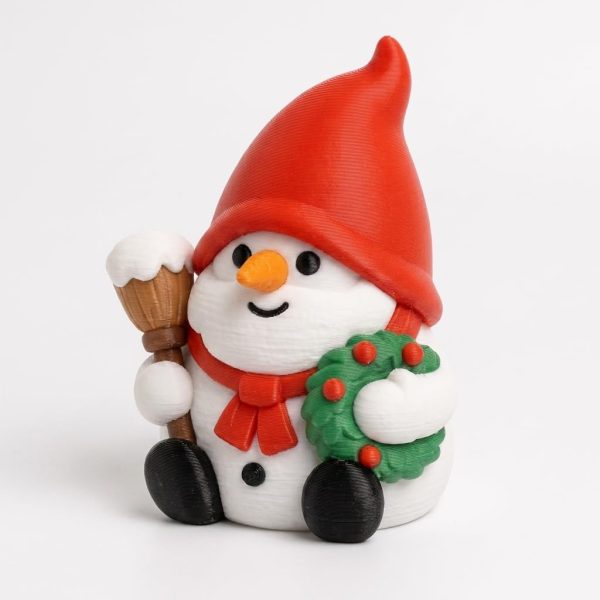 Snowman Gnome Figurine