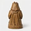 Figurine d'ancêtre sculptée style bois