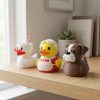 Trio de canards Cuphead, Mère Noël et Boxeur