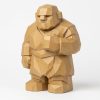 Figurine sculptée bois Gentil géant