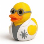 AI Researcher Duck Collectible Figurine - Unique Desk Decor for Adults – 3D Printed in Canada