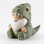 Velociraptor Gnome Buddy Collectible Figurine - Unique Desk Decor for Adults – 3D Printed in Canada
