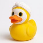 Skincare Routine Devotee Duck Collectible Figurine - Unique Desk Decor for Adults – 3D Printed in Canada