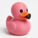 Flamingo Duck Collectible Figurine - Unique Desk Decor for Adults – 3D Printed in Canada