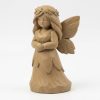 Figurine fée des bois sculptée dans le bois