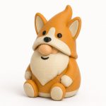 Pembroke Welsh Corgi Gnome Buddy Collectible Figurine - Unique Desk Decor for Adults – 3D Printed in Canada