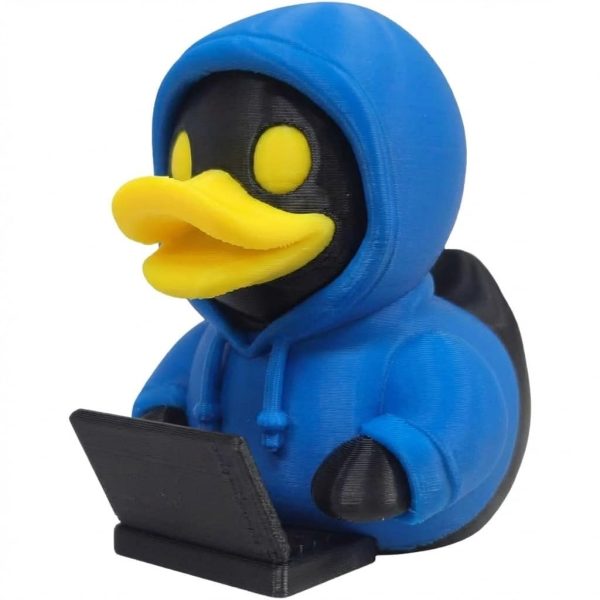 Figurine de canard hacker