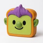 Troll Toast Collectible Figurine - Unique Desk Decor for Adults – 3D Printed in Canada
